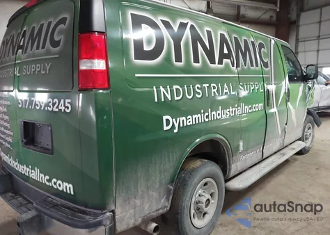 2023 GMC Savana 2500 Work Van z USA, uszkodzony, nr VIN 1GTW7AFP5P1158273